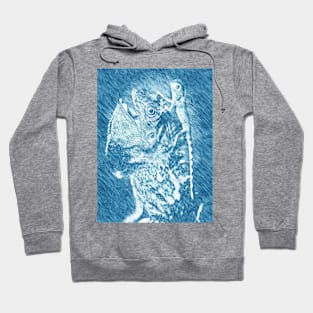 chameleon forest dragon and baby Hoodie